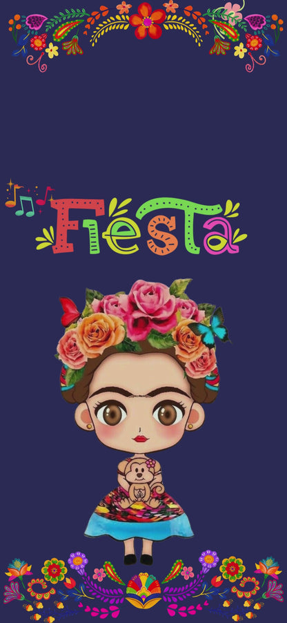 Frida Kahlo Invitation - Frida Kahlo Birthday - Mexican Invitation - Invitación Fiesta Mexicana - Fiesta Invitation